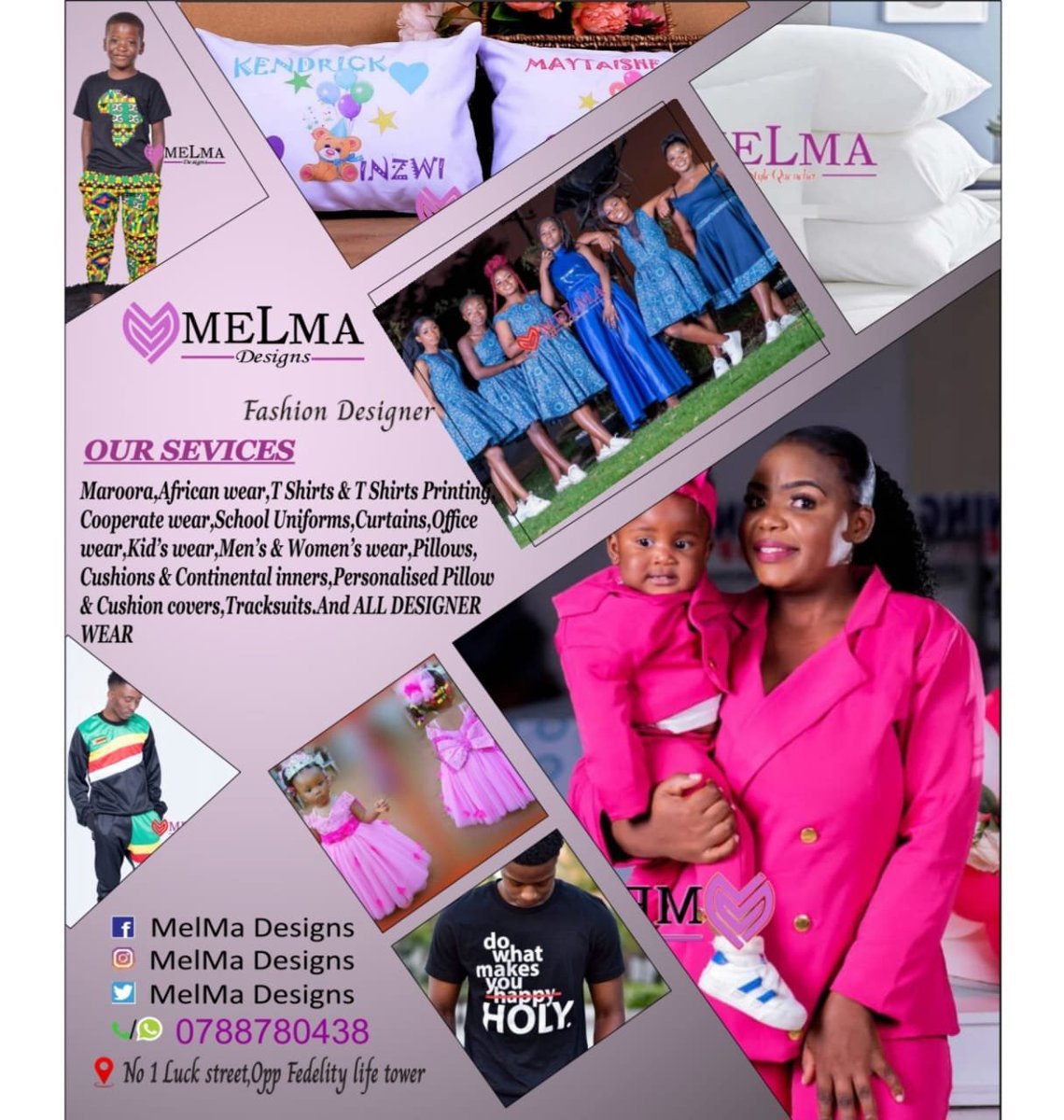 #WomensMonth: We highlight 5 female entrepreneurs who provide services to the Embassy. #1 – Melissa Mabika – owner of @DesignsMelma. 🪡 Mel creates custom tee-shirts, caps, aprons, gifts & more. Quality, reliable service to make our events memorable. Thank you Mel!