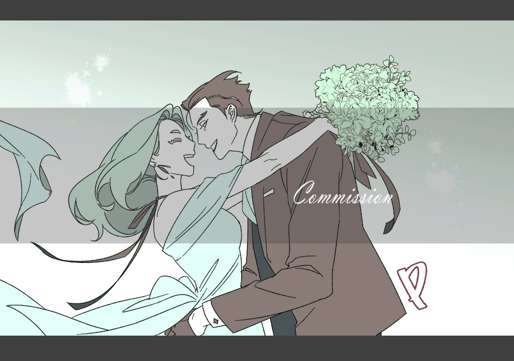 일전에 했던 oc 커미션