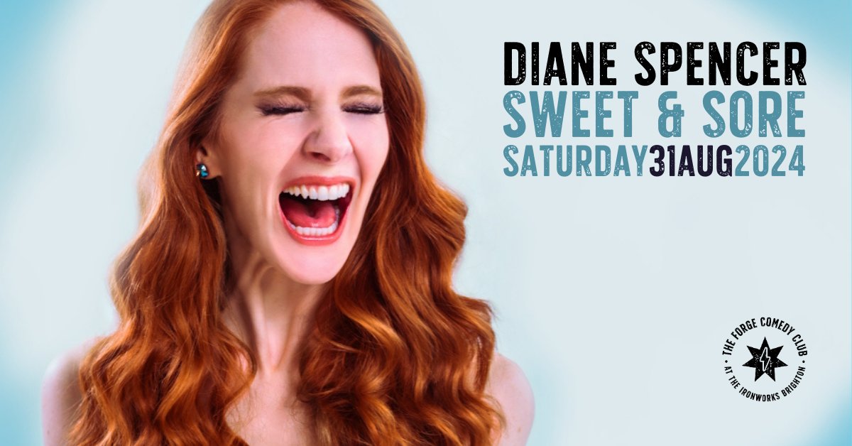 Diane has 40K subscribers on YouTube & multiple 4/5 star reviews for her punchy, plummy, dark humour. “Sweet & Sore” is a cheeky, self-deprecating show, silly & packed with punchlines. ★★★★★ ' “Prepare to be shocked, repulsed, and bent double with laughter.” Sunday Express