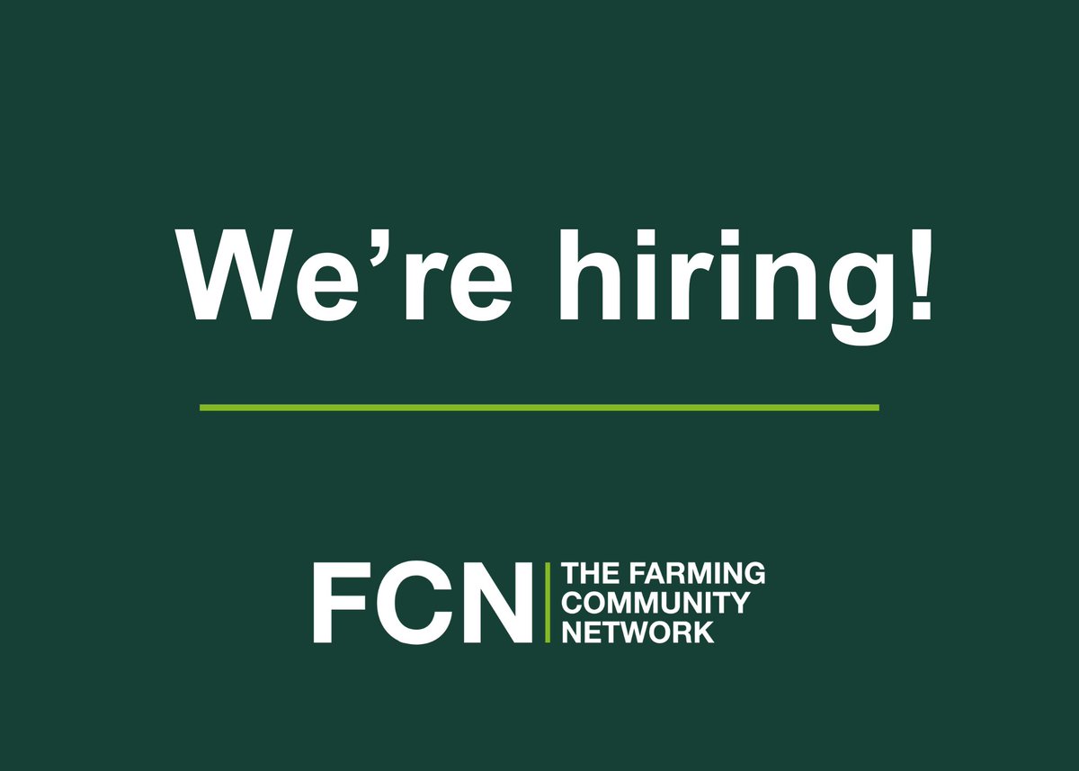 We are recruiting for a number of important new roles as part of a new partnership with @macmillancancer. This project will help to improve the support available to those living with cancer in rural areas. Access the role descriptions and apply here: fcn.org.uk/job-volunteer-…