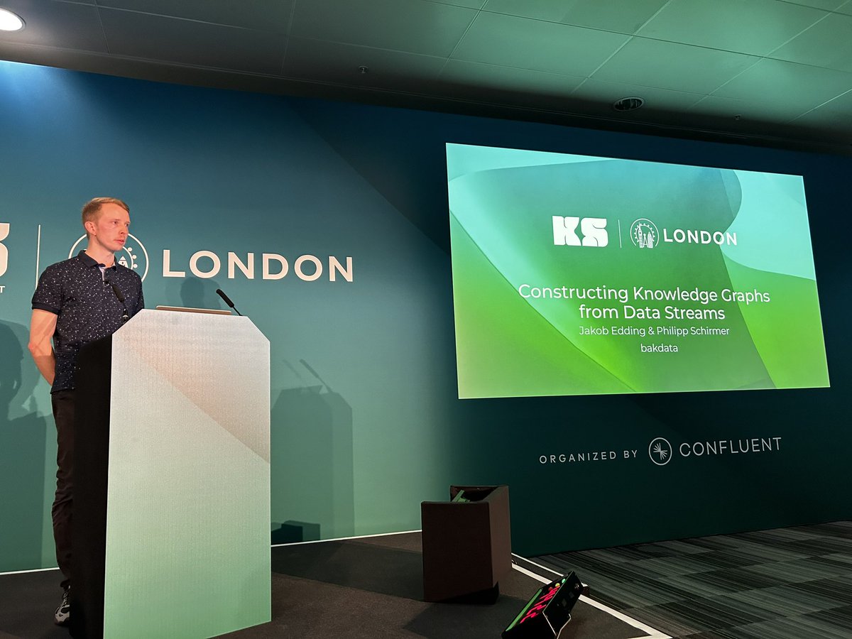 Up next at #KafkaSummit is <a href="/bakdata/">bakdata</a>. 

I really enjoying seeing the streaming efforts done at bakdata the past few years. 

<a href="/jakobedding/">Jakob Edding</a>