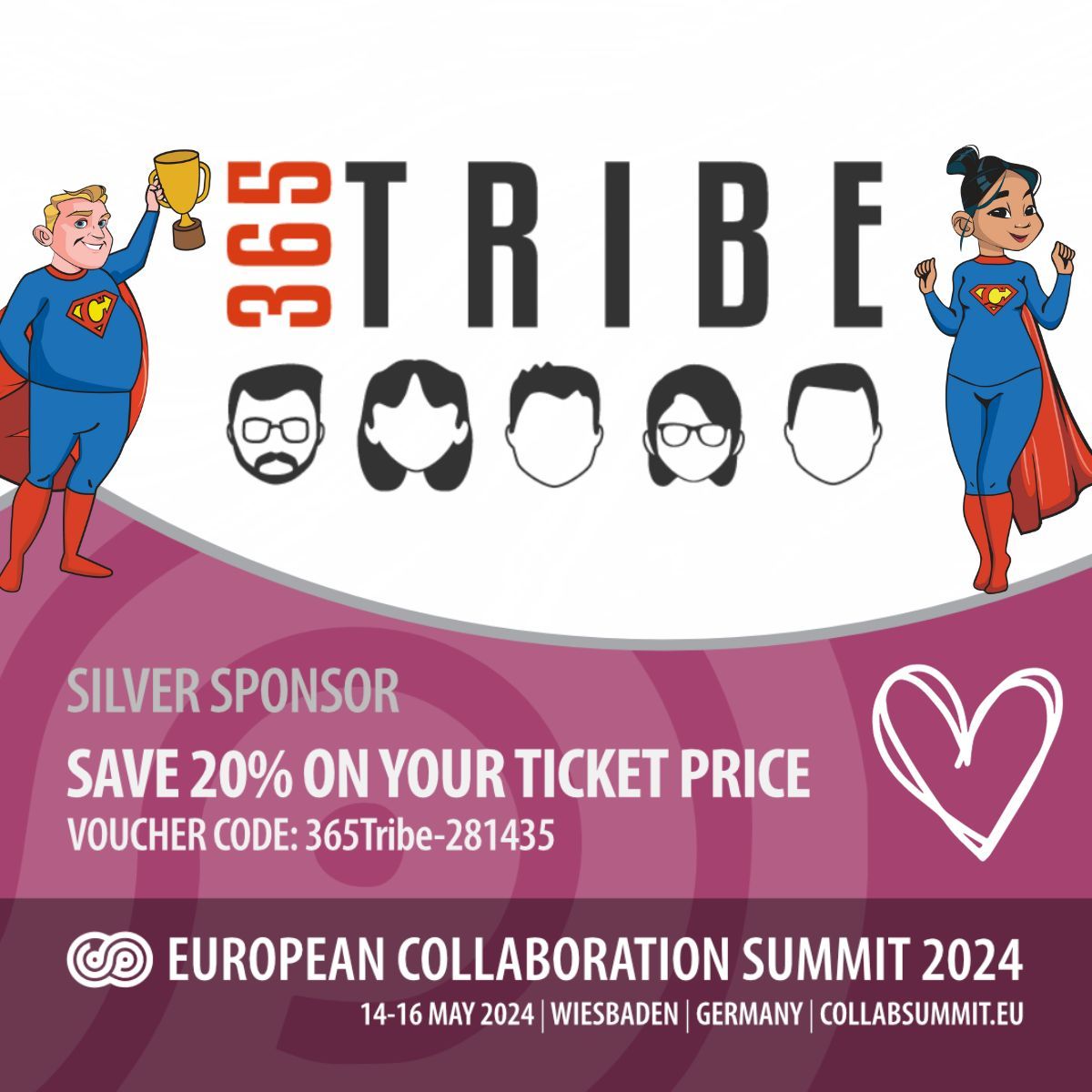 🤸‍♀️Join us at the European Collaboration Summit 2024 (Wiesbaden/Germany, 14-16 May) - the largest Microsoft 365 and Power Platform business and technology event in Europe which brings together: world-leading speakers &amp; industry leaders 🙌
 buff.ly/2GykEC4 #CollabSummit