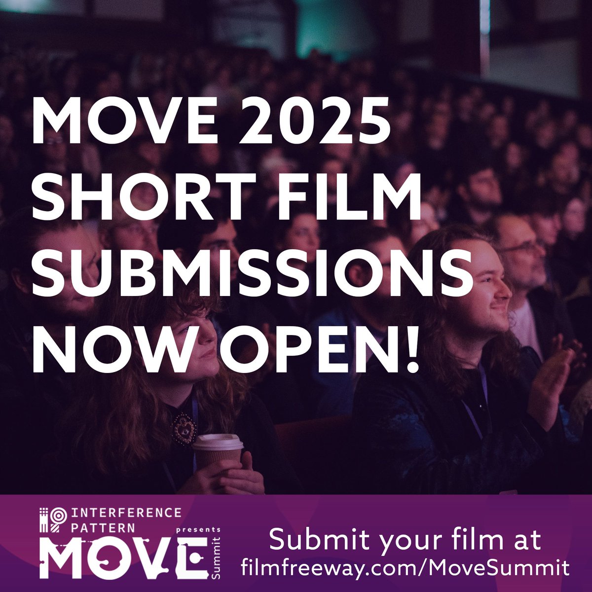 Submissions for the MOVE Summit 2025 short film competition are now OPEN! 🥇🎬 Submit your animated short before 25th October, 2024 to be considered for entry into the festival. To submit your film and read the rules & terms, visit buff.ly/3Vi3ePH #MoveSummit2025