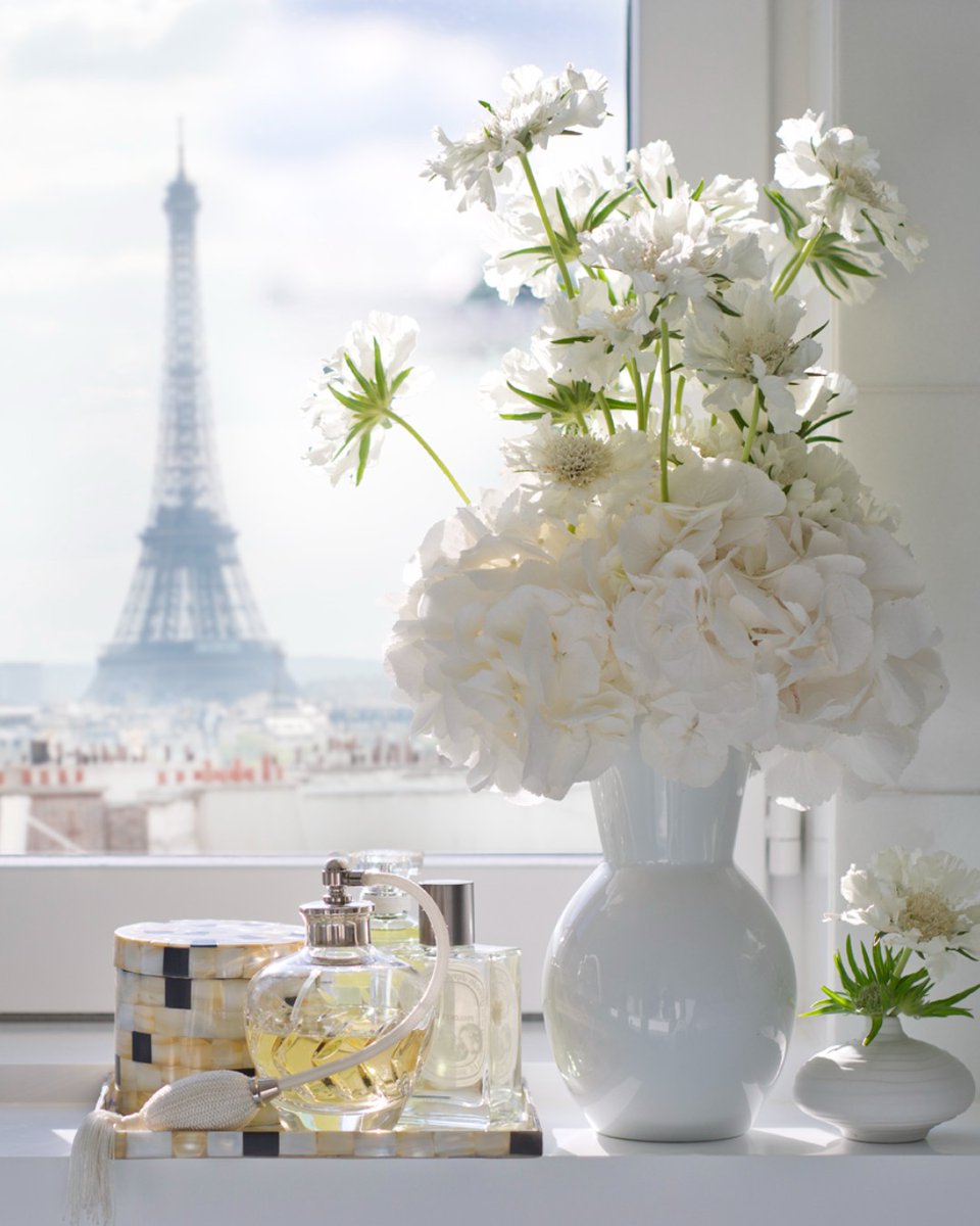 Springtime bliss.

#MandarinOrientalParis #eiffeltower #parisview