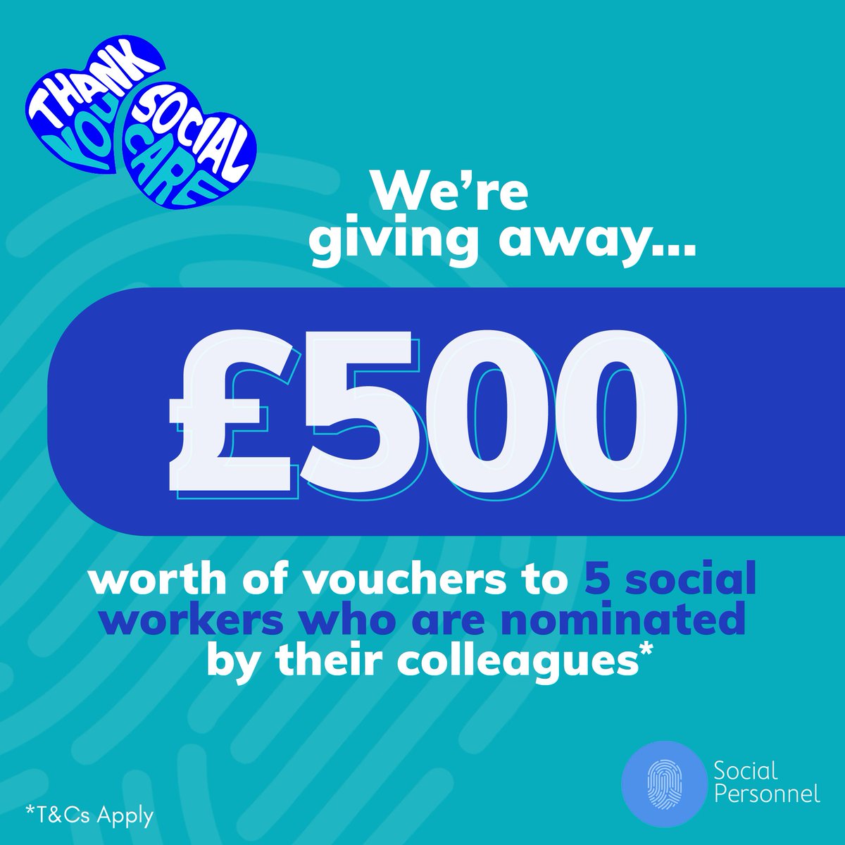 This #SocialWorkWeek, we are bringing back our #ThankYouSocialCare campaign! 💙

It's a chance for you to give back to a #socialwork colleague by nominating someone who goes above and beyond in their role.

Fill out our nomination form here 👉 loom.ly/wHs2W5M
