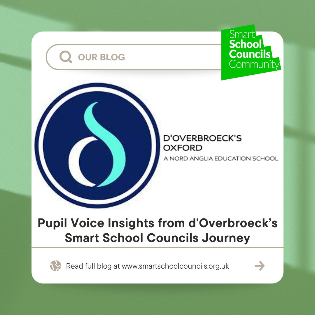 SSCCTY's tweet image. Get ready to feel inspired! 📚
Explore @doverbroecks incredible journey with Smart School Councils 🌟
Discover valuable insights and friendly advice for empowering student voice and engagement.
Read the blog for inspiring tips 👉 ow.ly/SFBX50QWla1
