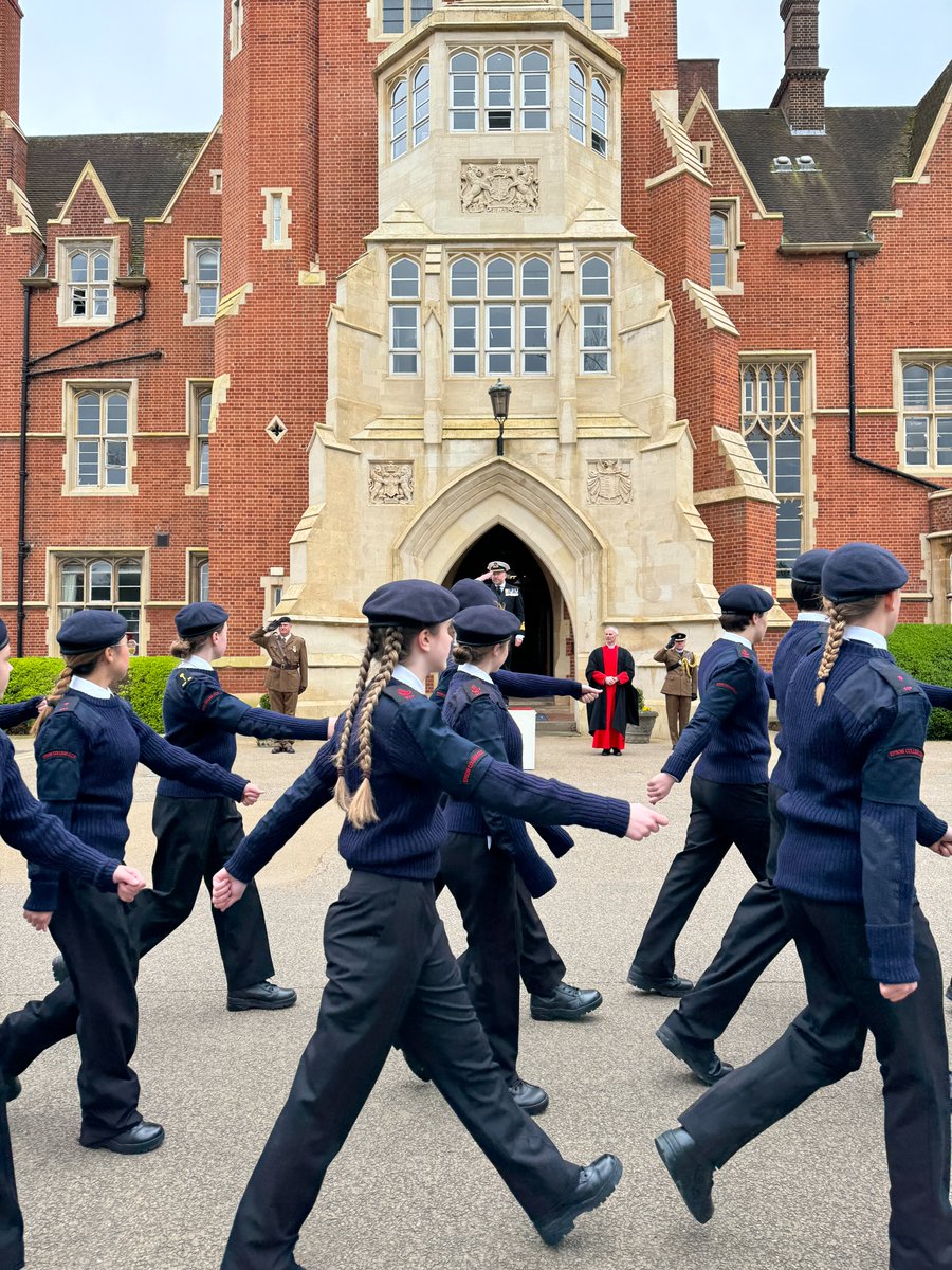 Well done to all our Cadets yesterday who represented the College impeccably for Inspecting Officer Commodore James Farrant RN at the annual AGI Day. #epsomcollege #ccf #agiday