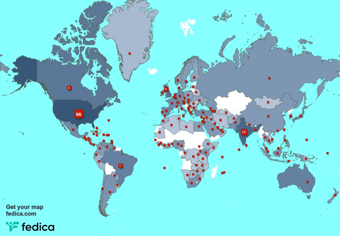 Special thank you to my 28 new followers from USA, and more last week. fedica.com/!ParamjitGarew…