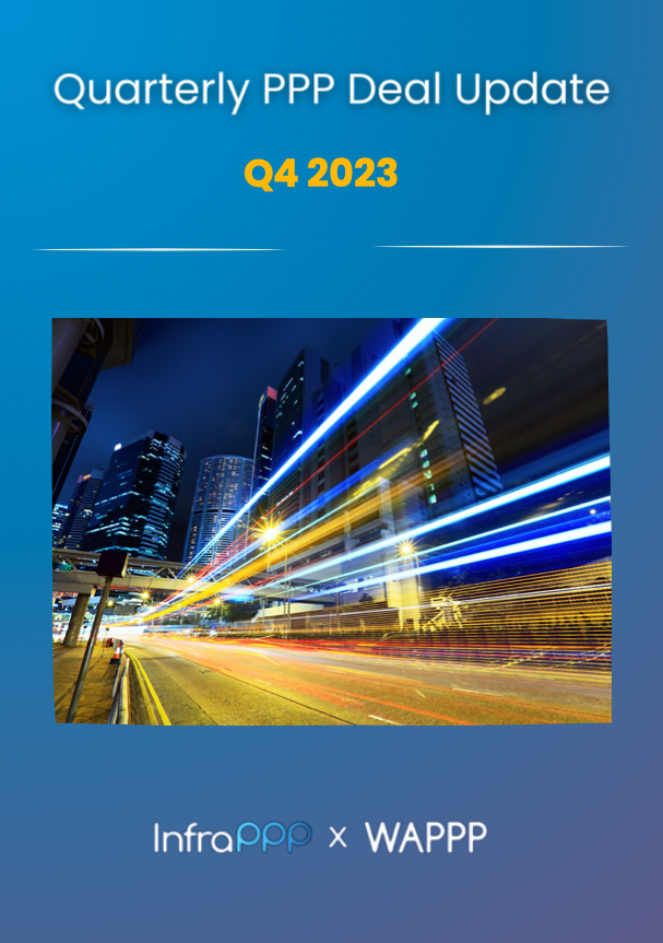 WAPPP | World Association of PPP Units & Prof... (@wapppgeneva) on Twitter photo 🗞New Release: Quarterly PPP Deal Update Q4 2023 by <a href="/WAPPPgeneva/">WAPPP | World Association of PPP Units & Prof...</a> x <a href="/InfraPPP/">InfraPPP by Aninver</a>
The publication incorporates analysis and market data to cover statistics & trends of the past quarter while also projecting future developments in #PPPs globally🌏
➡ Read here shorturl.at/grwLU 🗞New Release: Quarterly PPP Deal Update Q4 2023 by <a href="/WAPPPgeneva/">WAPPP | World Association of PPP Units & Prof...</a> x <a href="/InfraPPP/">InfraPPP by Aninver</a>
The publication incorporates analysis and market data to cover statistics & trends of the past quarter while also projecting future developments in #PPPs globally🌏
➡ Read here shorturl.at/grwLU