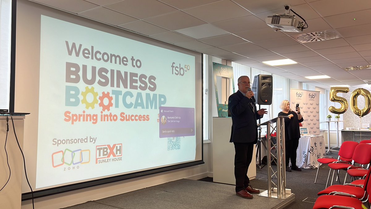 @FSBGtrLondon first #FSBbootcamp in Croydon kicking off. It’s a great turn out!