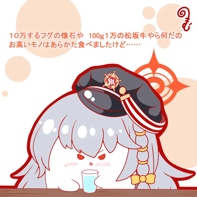美食について熱く語るおもちハルナとまた捕獲されたおもちフウカちゃん( ˙꒳​˙  )タチケテ #ブルーアーカイブ #おもちハルナ #おもちフウカ 