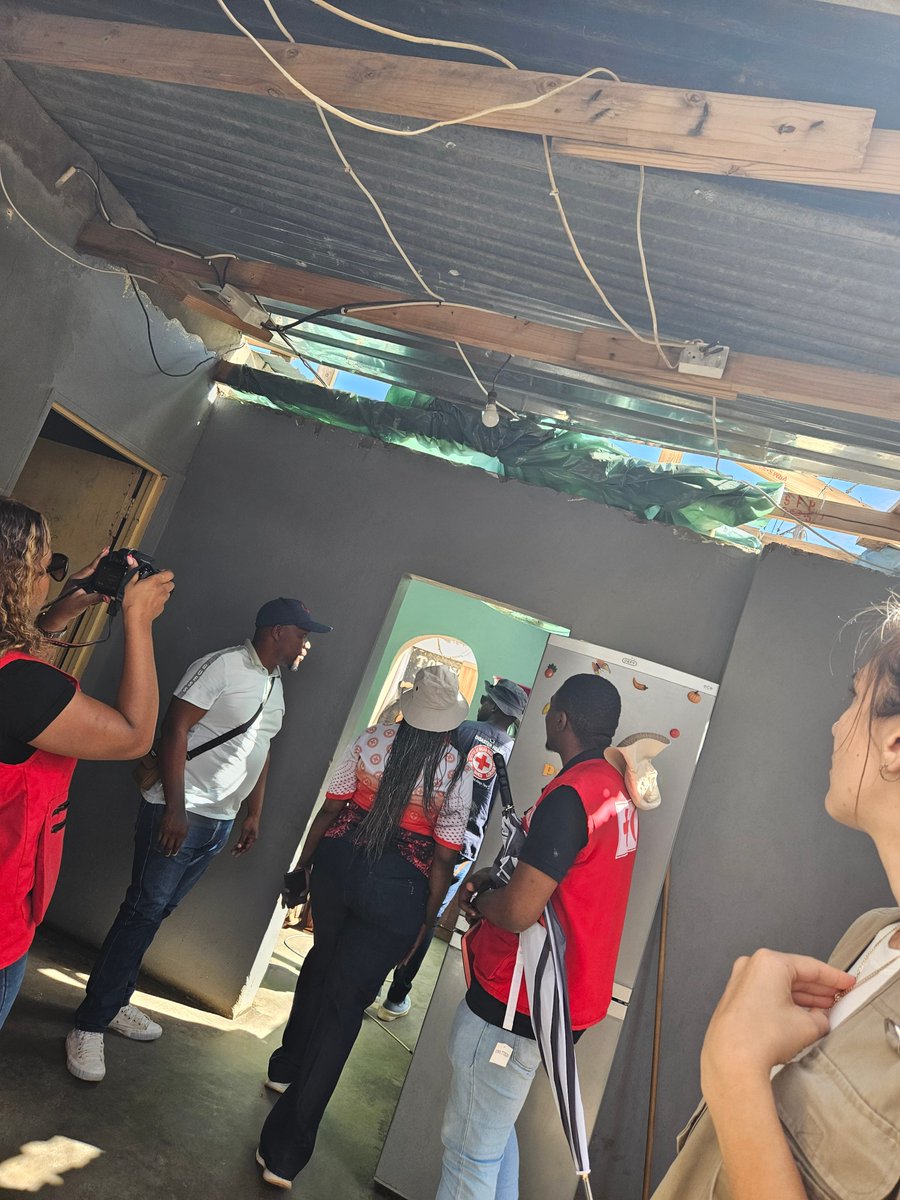 IFRC, 510 Delegate from the Netherlands Red Cross Society and National Office have concluded a 2-day visit to Bloemfontein, Free State to provide technical assistance regarding CVA/Cash Voucher Assistance as part of the ongoing @IFRC_DREF in the Free State and KZN.