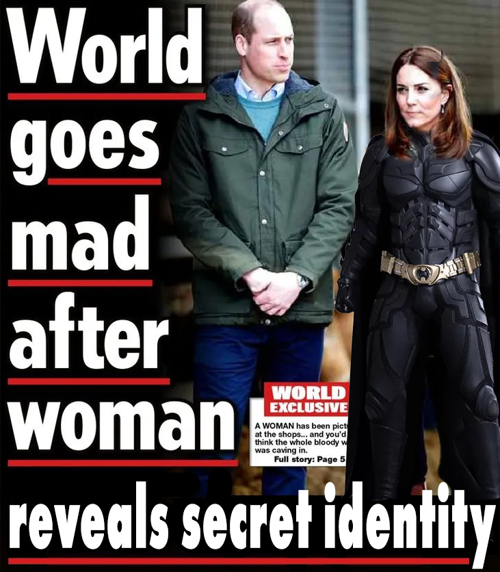 The #RoyalAnnouncement has finally been exposed by a photographer who caught them unaware while out shopping. Has this been Photoshopped as claimed before or do we finally know that Kate has been away fighting crime in Gotham City? #Batwoman #missingroyal #KateMiddletonEXPOSED https://t.co/QpEiPF23FQ