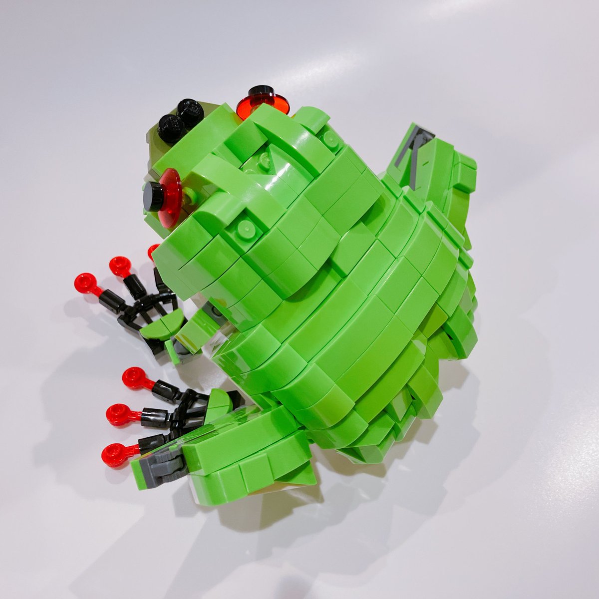LEGOmasterkock's tweet photo. いろんな角度から！
肩に乗せて写真撮ったらめちゃ可愛いです😍
手上げてるポーズも可愛い😂

JBF2024にて出展予定！

#レゴ
#RRレゴ
#LEGO
#RRLEGO
#MOC https://t.co/qhXV6t5AYi