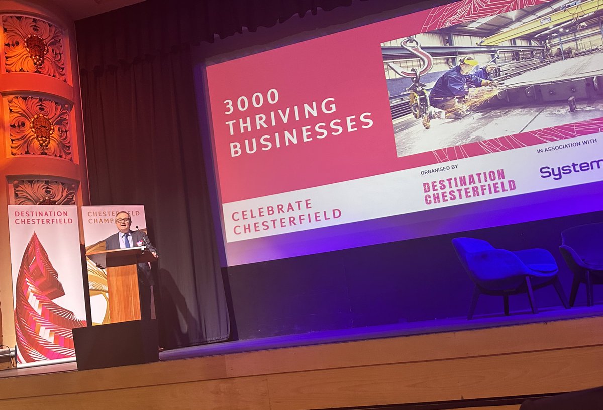 #HotpodYoga #Chesterfield announced to the delegates at #CelebrateChesterfield by Steve Smith, @DesChes Board Member, to be opening @elder_way_ next month. 👏🏼🧘‍♀️🧘

#celebrate24 #lovechesterfield #chesterfieldbusiness #yoga