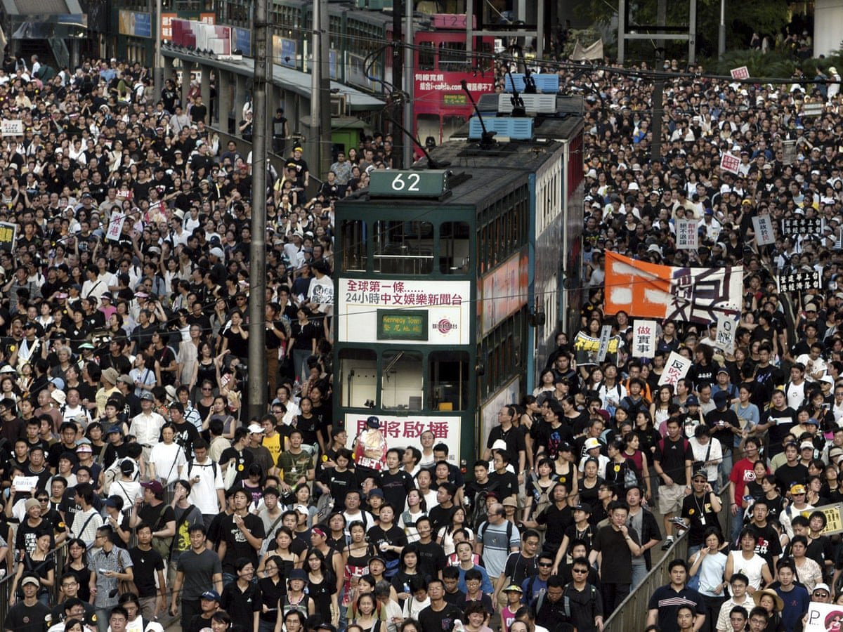 This week is yet another heartbreak in the recent history of Hong Kong. 2003, 2014, 2019 were all moments of opening. Of opportunity. But recently it feels like all we have are closures, the space of possibilities shrinking. More dark days ahead I'm sure.