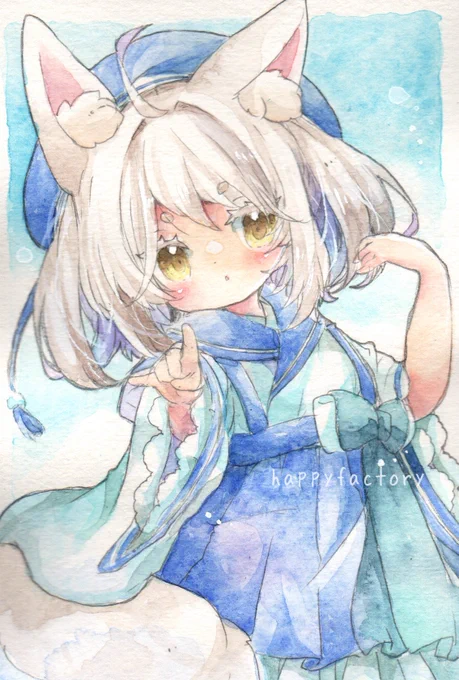 白狐ちゃん 