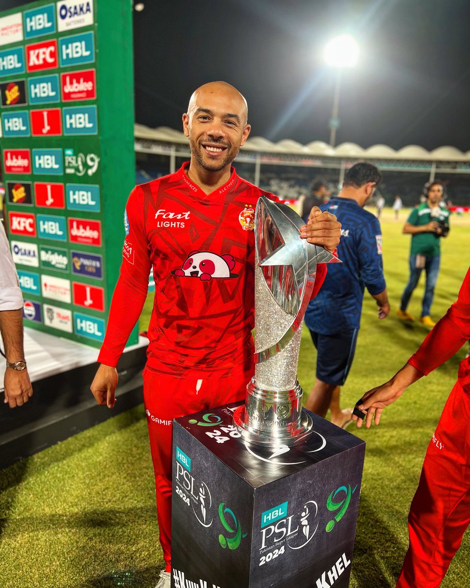 A perfect way to end the winter. Thank you <a href="/IsbUnited/">Islamabad United</a> &amp; Pakistan 🙏🏾❤️