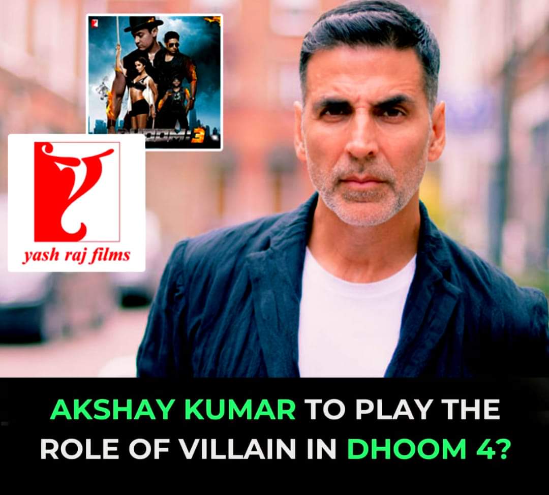 DHOOM 4 BIG UPDATE : Dhoom 4 Will Be Made With Akshay Kumar. Watch on YouTube youtu.be/CvtYRsbo-nI #Dhoom4 #SalmanKhan #AkshayKumar #ShahRukhKhan #YashRajDhoom #YashRajFilms #filmichannell