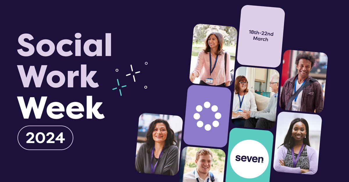 SevenResourcing's tweet photo. We're halfway through Social Work Week 2024! 💫

The aim is to bring people together to learn, connect, and influence change 🙌

Please visit https://t.co/Si94G10lMI to see how you can still get involved! 😁 https://t.co/HxTAPYYGJX