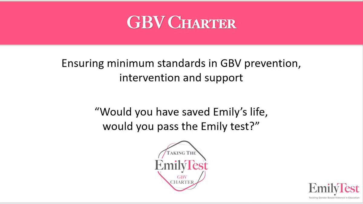 Universities in Scotland are encouraged to sign up to our Gender Based Violence charter. An evidence based framework helping quality assure work in prevention, intervention & support. Help us ensure all unis are as safe as they can be - encourage your uni to 'take the test'🩷