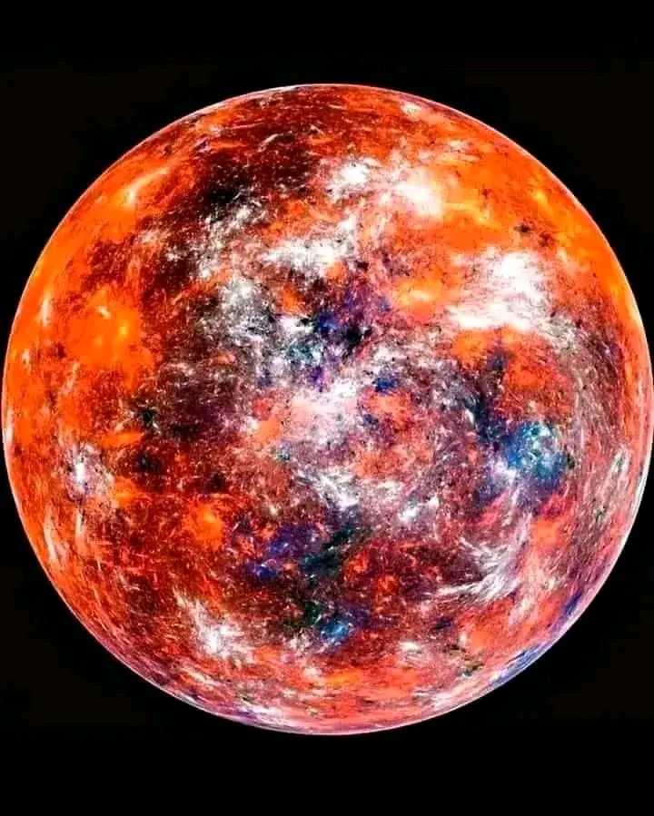 This is a Lava Planet! This planet is made of pure lava, and it’s known as “Corot 7b.” The surface of this planet consists of very hot temperatures which makes it full of lava throughout the planet. This lava planet lies approximately 489 light years away.