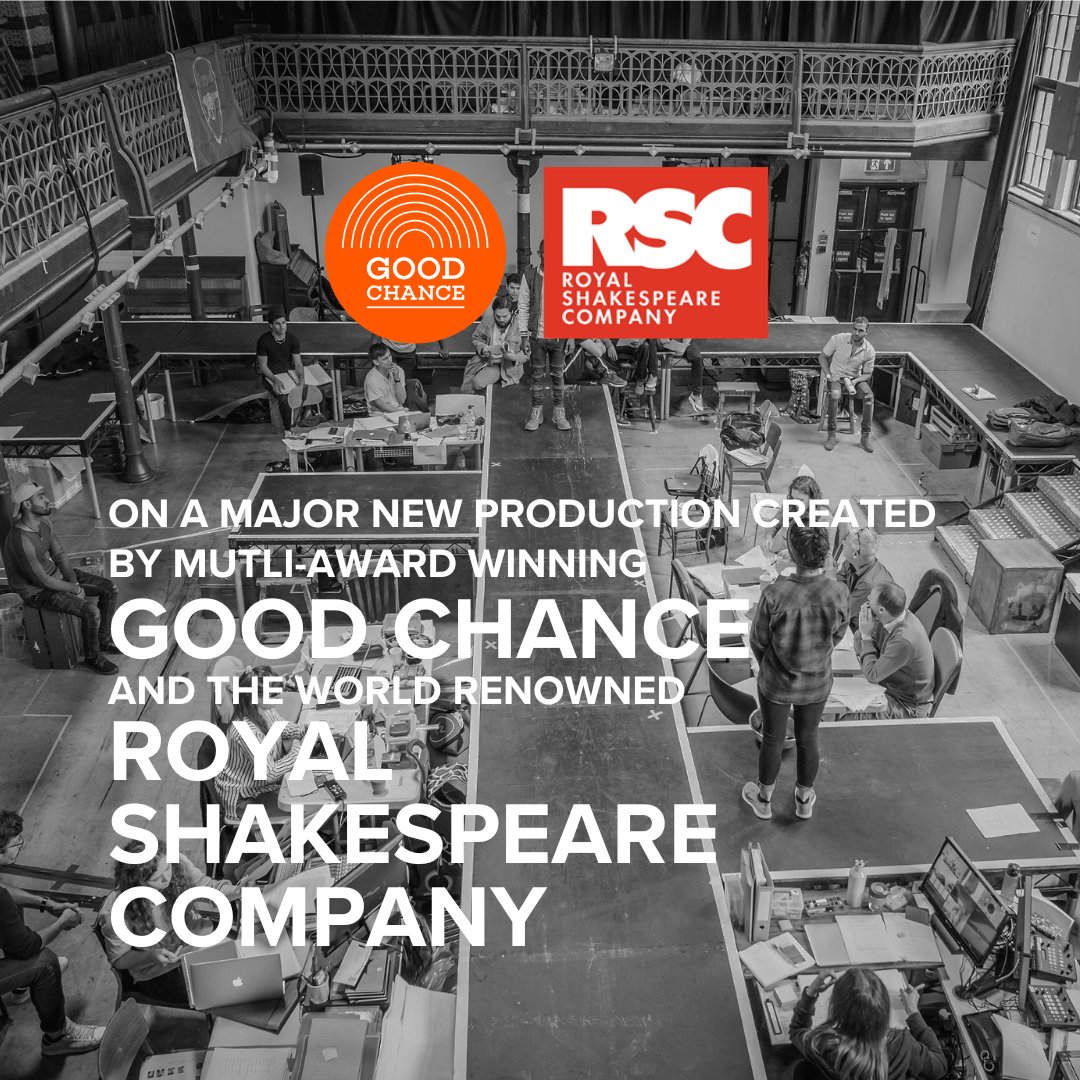 📣 Calling all aspiring Directors!

Good Chance is offering a unique training &amp; development opp for an early career director from a refugee or asylum-seeking background, to work at the heart of our BRAND NEW production #KyotoPlay  @theRSC

Info and apply - goodchance.org.uk/trainee-direct…