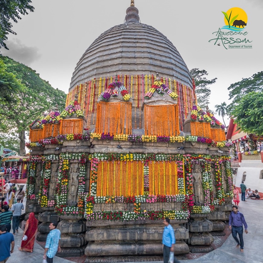 Situated on the NilachalHill, Guwahati, this temple is an embodiment of feminine power and fertility. Can you identify the name of this temple?

A. KamakhyaTemple B. UmanandaTemple
C. BasisthaTemple D. NavagrahaTemple

#AwesomeAssam #AssamTourism #Assam #VisitAssam #GuwahatiCity