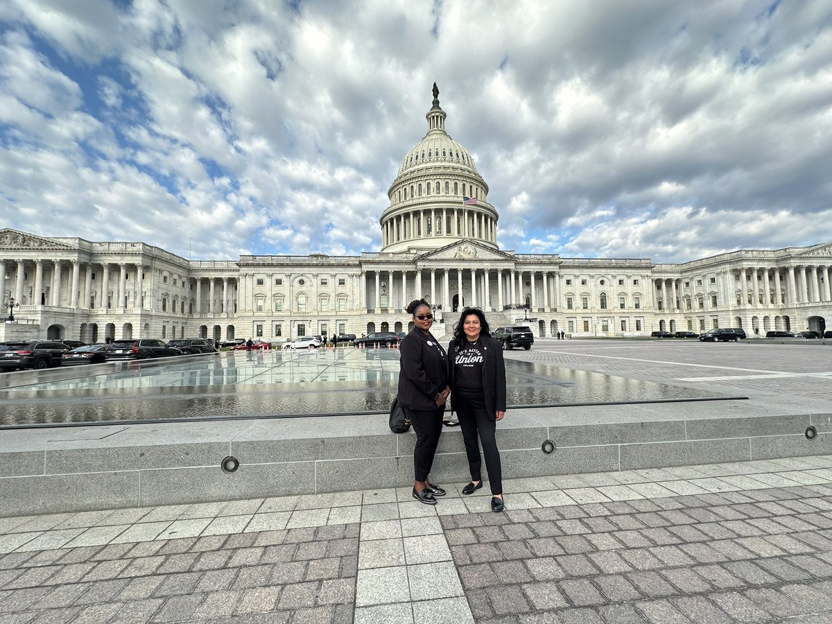 Nevada’s union women in the DC house! Our Secretary-Treasurer Susie Martinez is with Beverly Williams, Southern Nevada CLC Secretary-Treasurer celebrating women in labor with <a href="/AFLCIO/">AFL-CIO ✊</a> #WomensHistoryMonth