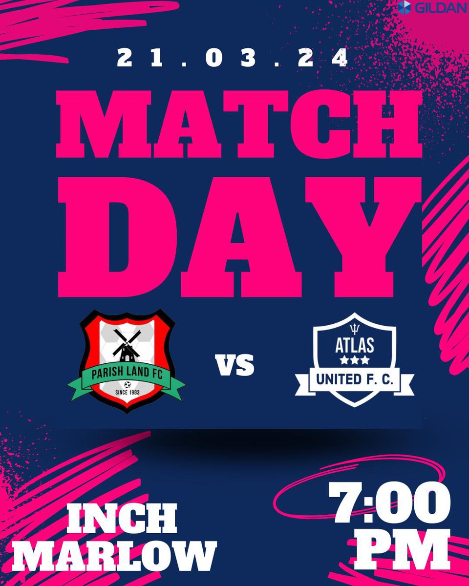 Our first game of the 2024 season is here and we travel to Inch Marlow, Christ Church to take on Parish Land FC in what promises to be an absorbing game.   Kickoff is scheduled for 7pm and we hope to see you there !   #ALLin❤️🖤 #AtlasOnTheRoad🌷