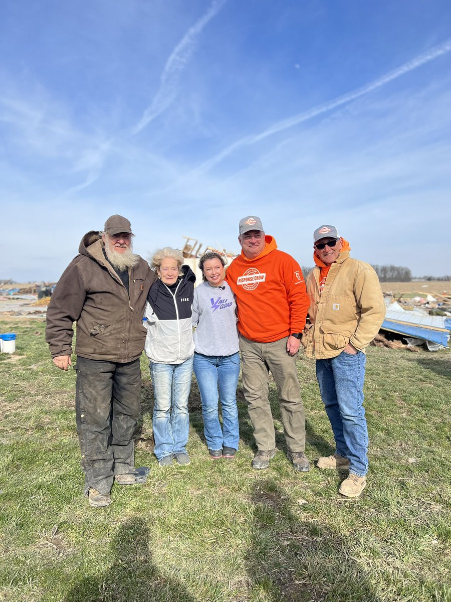 Our trip in Ohio has sadly come to an end. However, these memories and the moments in my heart will last forever! We sat and talked to the Hoffman family for hours. The elderly couple barely survived the horrific night of March 14th. But by grace and good people, they are alive…