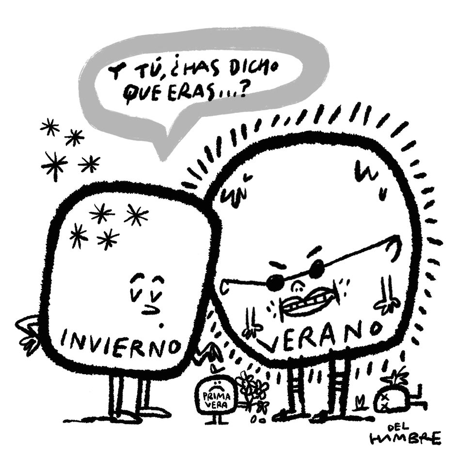 Para reflexionar en clase sobre la #emergenciaclimática con @Elkokoparrilla y @soy_del_hambre #imágenesELE #disparadorescreativos