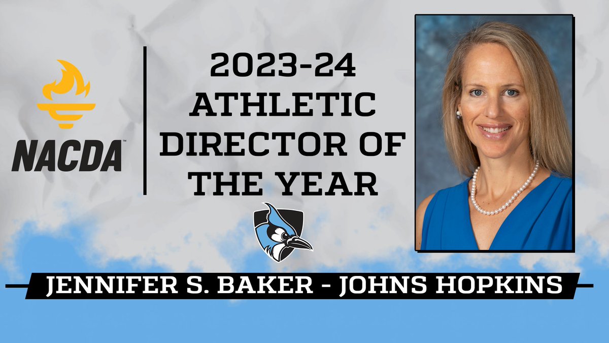 Congrats to our leader - @_jenbaker - one of @NACDA AD of the Year honorees for 2023-24. #GoHop #CentConf #B1G tinyurl.com/246b6hr8