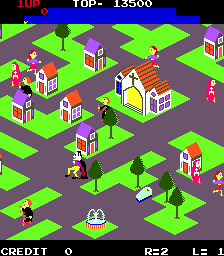 MameHaze's tweet photo. It's fairly well known now, but the next MAME version will support 'Vampire'  An arcade game published by Entertainment Enterprises, Ltd. (who also published Swinging Singles...) and developed by Brass International.
It is unknown if it saw wide release or failed location testing https://t.co/61yj8utvRG