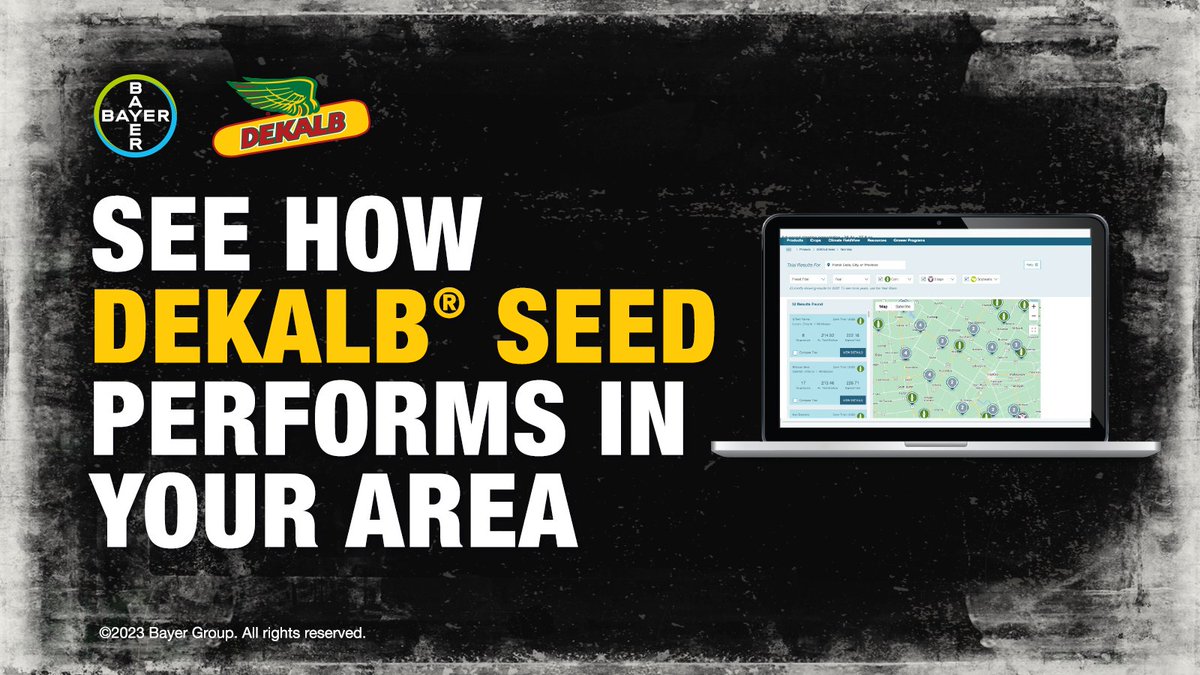 Did ya know? You can enter your postal code in our DEKALB Yield Trial Maps, so you can see the trials right in your region. Try it now: bit.ly/46XSz2f