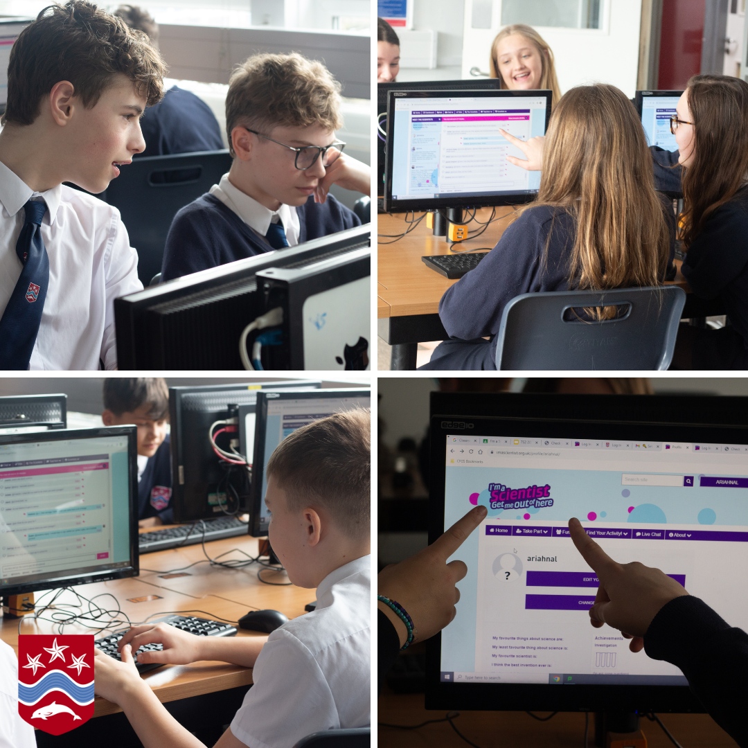 As part of British Science Week, Year 7 students had the opportunity to take part in an online chat with a variety of scientists. They were given information about the work carried out by each scientist, and had 30 minutes to ask questions to find out more about the careers an...