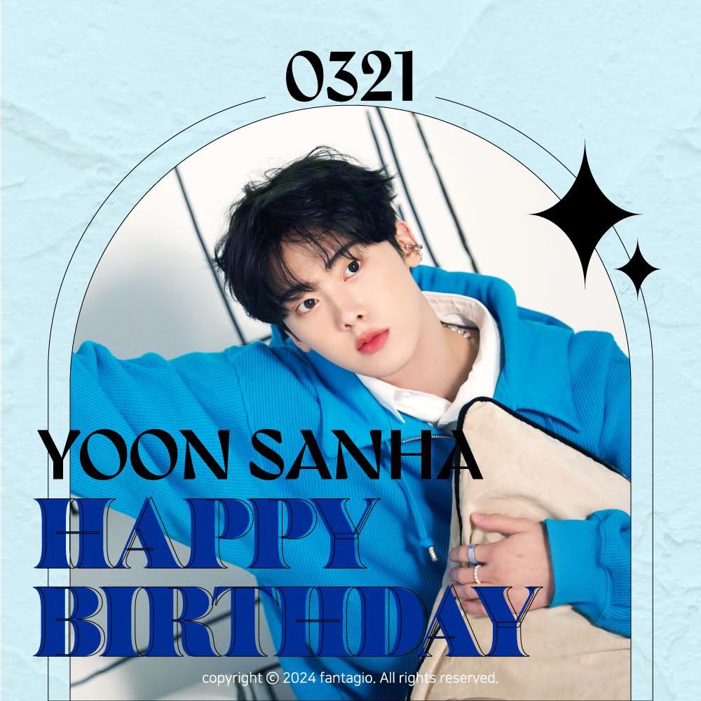 [#HBD] #윤산하 240321 HAPPY BIRTHDAY YOONSANHA♥︎ ▶ cafe.daum.net/fantagio-boys/…   #해피윤산하데이 #HAPPYYOONSANHADAY #YOONSANHA #아스트로 #ASTRO