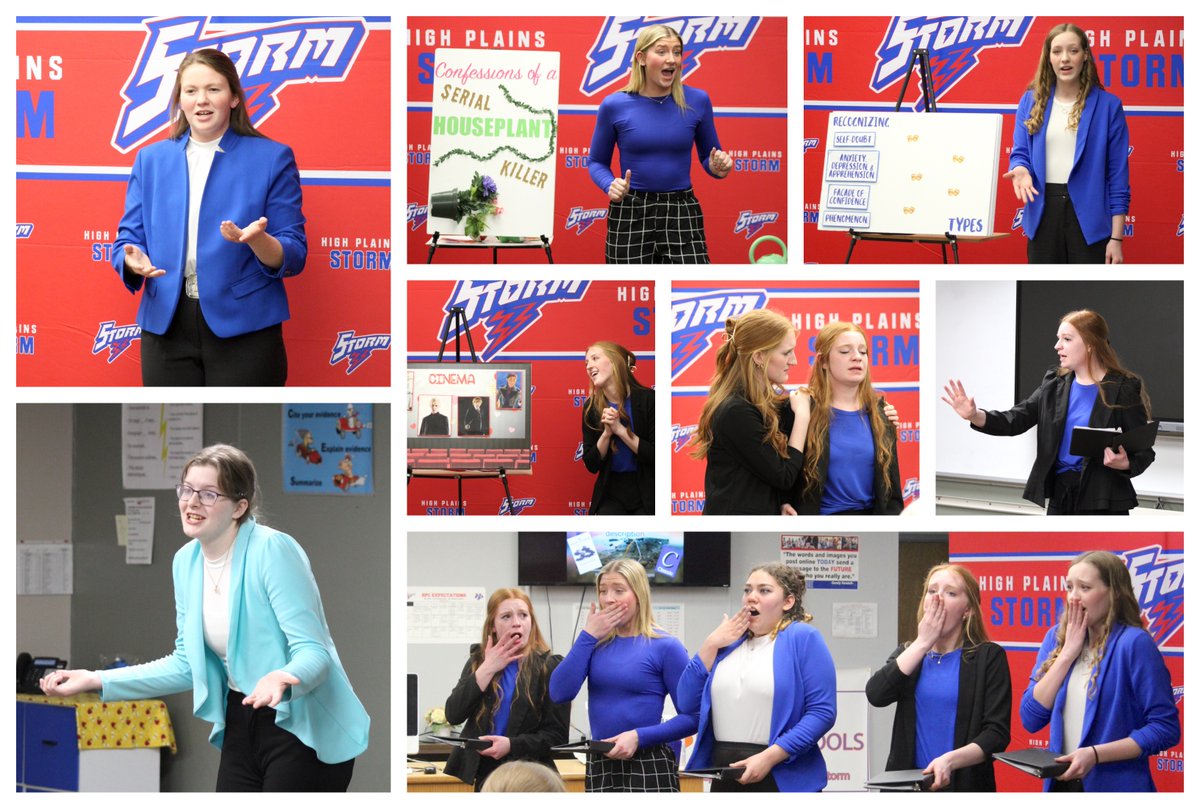 HPCSTORM's tweet photo. Good luck to the #HPCStorm Speech Team as they compete at the Class D State Speech Tournament on Friday at Kearney High! https://t.co/DwUU9U81Uh