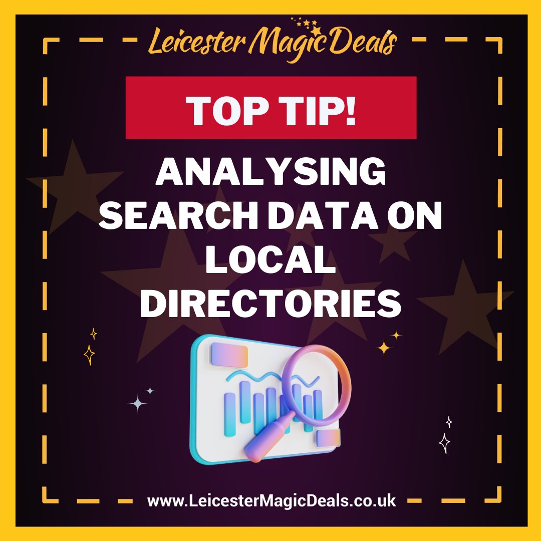 LeicMagicDeals's tweet photo. By analysing search data from online directories, businesses can gain insights into their target audience and adjust their marketing strategies accordingly. https://t.co/clJauQLnE2