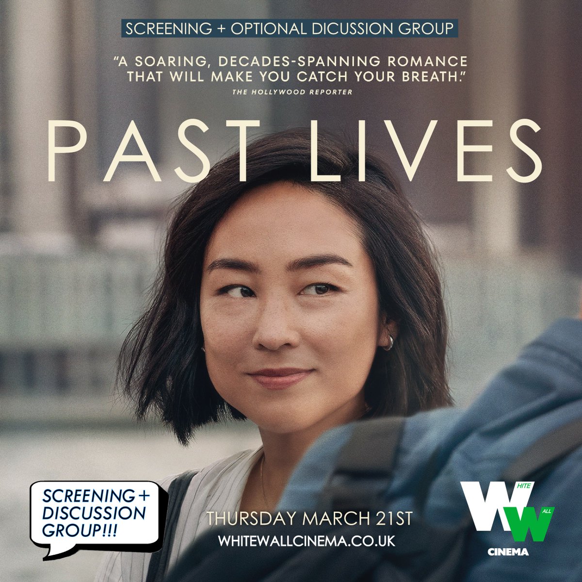 We have discounted tickets for White Wall Cinema! 🎞️ 🎬 PAST LIVES + OPTIONAL POST FILM DISCUSSION GROUP 🗓️ 21 MARCH, THURSDAY ⏰ 7.30PM Get your tickets here: brightonsufreshers.native.fm/event/past-liv…