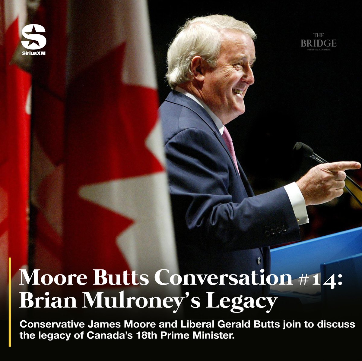 SiriusXM Canada Talks (@canadatalks167) on Twitter photo #ICYMI: Today on #TheBridge with <a href="/petermansbridge/">Peter Mansbridge</a>: an encore episode featuring a look back at Brian Mulroney's legacy <a href="/honjamesmoore/">James Moore</a> <a href="/gmbutts/">Gerald Butts</a>
#CanadianPolitics #CDNPoli
Listen on #SiriusXM 167 and on the SiriusXM app at 12pmET/9amPT and at 5pmET/2pmPT. siriusxm.ca/TheBridgeCA #ICYMI: Today on #TheBridge with <a href="/petermansbridge/">Peter Mansbridge</a>: an encore episode featuring a look back at Brian Mulroney's legacy <a href="/honjamesmoore/">James Moore</a> <a href="/gmbutts/">Gerald Butts</a>
#CanadianPolitics #CDNPoli
Listen on #SiriusXM 167 and on the SiriusXM app at 12pmET/9amPT and at 5pmET/2pmPT. siriusxm.ca/TheBridgeCA