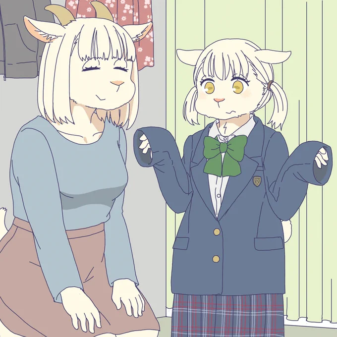 大きいけど成長期だし大丈夫だと思うお母さん 