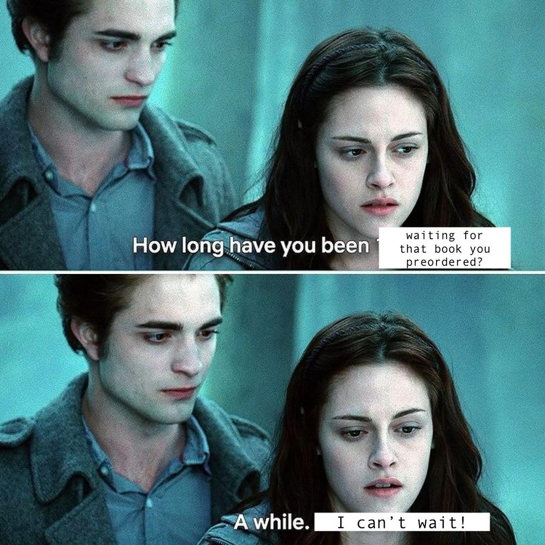 Any books you’re looking forward to getting in the mail?

#booktwitter #twilight #bookmeme #kristenstewart