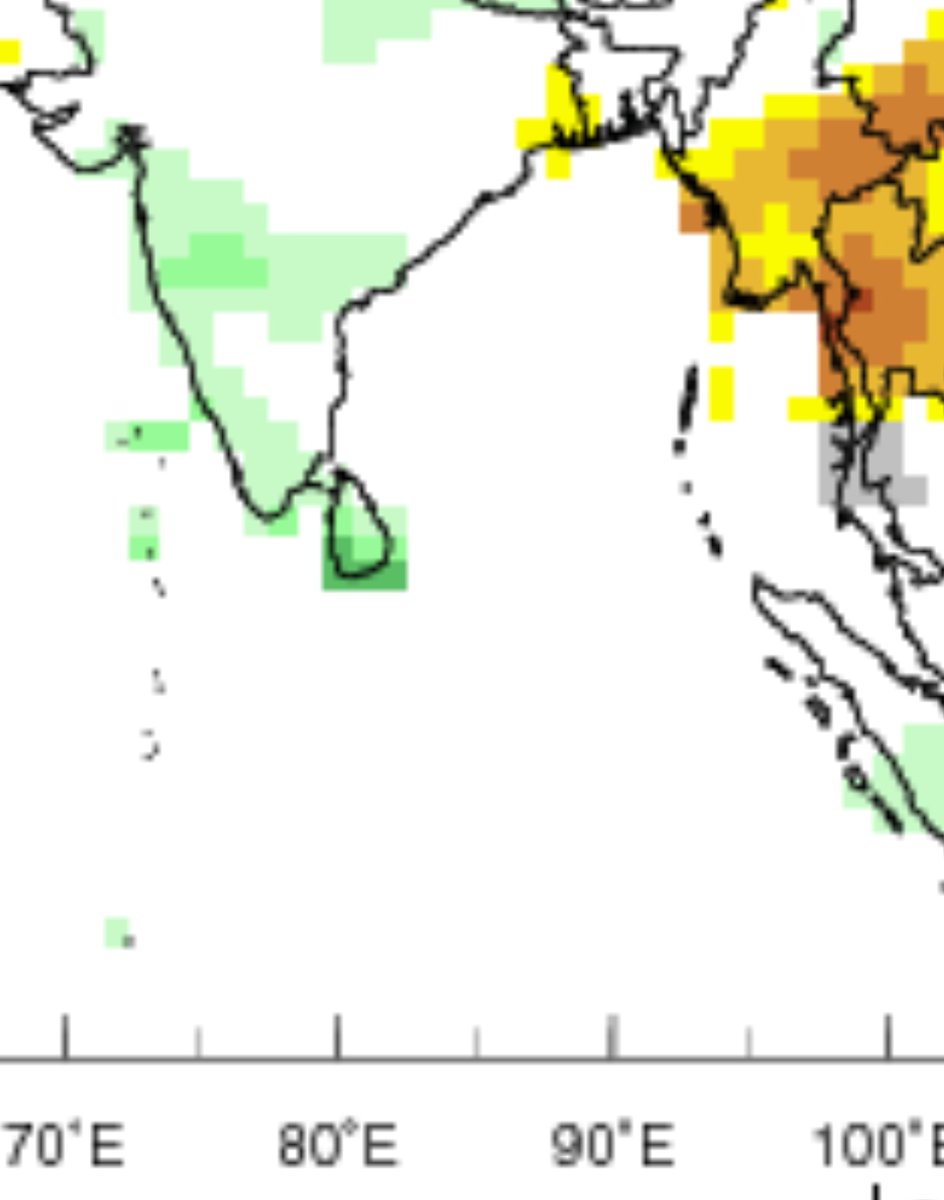 👀April & May 2024 OutLook 👀 Dry Phase most likely to End After 1st Week of April LPA possible in April? More & More convection we see over Indian Ocean so don't be surprise if AS or BOB host LPA in April or May If not LPA then T-Storms activity possible Check images !