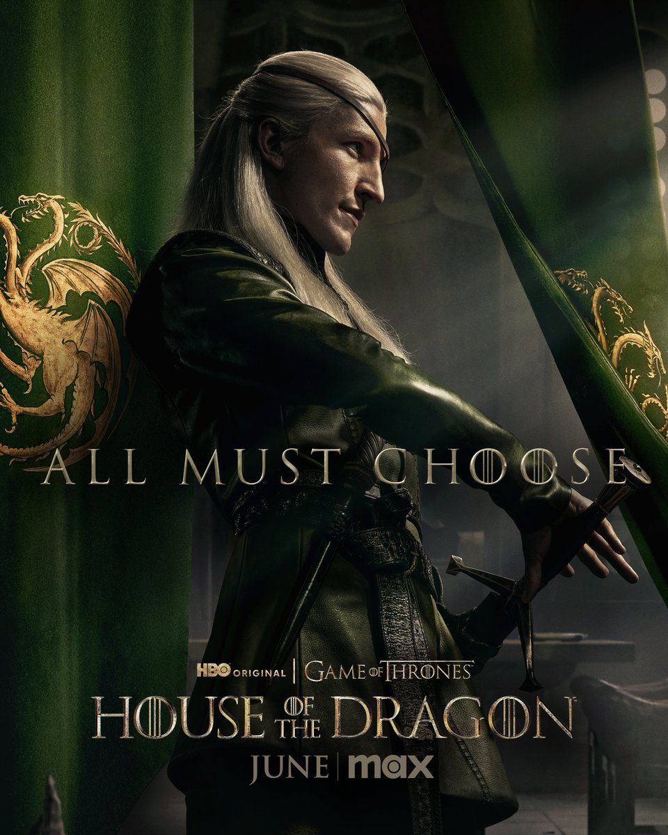 HouseofDragon's tweet image. Tomorrow. All Must Choose.
#TeamGreen or #TeamBlack
#HOTDS2