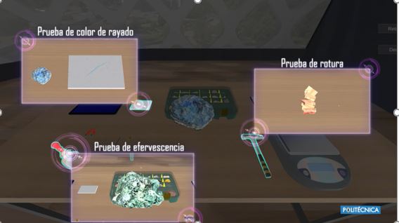 Sumérgete en el fascinante mundo de las rocas🪨 y minerales💎 con un laboratorio virtual💻 de @la_upm donde podrás explorar y aprender. 
Visita 3dlabs.upm.es para descubrir más!
[short.upm.es/5olh7]
#somosUPM #MetaVerso #RealidadVirtual