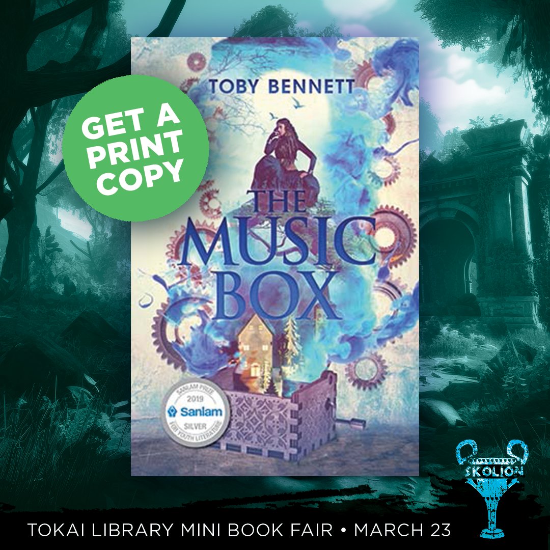 Get your copy of Toby Bennett's award-winning novel The Music Box at the Tokai Library Mini Book Fair on Saturday. Details here: facebook.com/events/7943300… #booklover #books #capetown #libraryweek