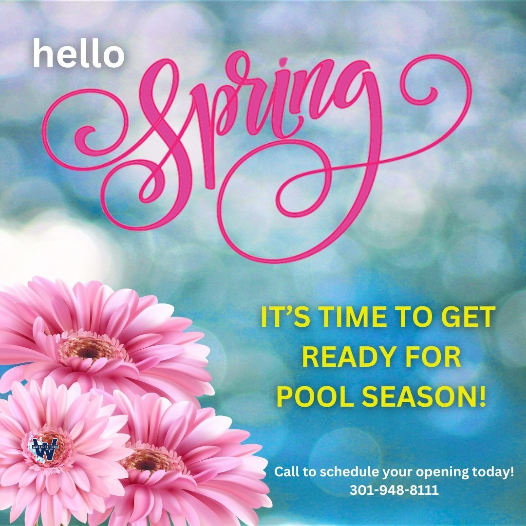 Watercrafters1's tweet image. It's our favorite time of year... pool season time! ☀️💦 Call today to schedule your pool opening and dive into fun. Don't forget to stop in and see our newly renovated showroom for all your pool needs. #PoolSeason #SummerFun #PoolOpening #RenovatedShowroom 🏊‍♂️🌴