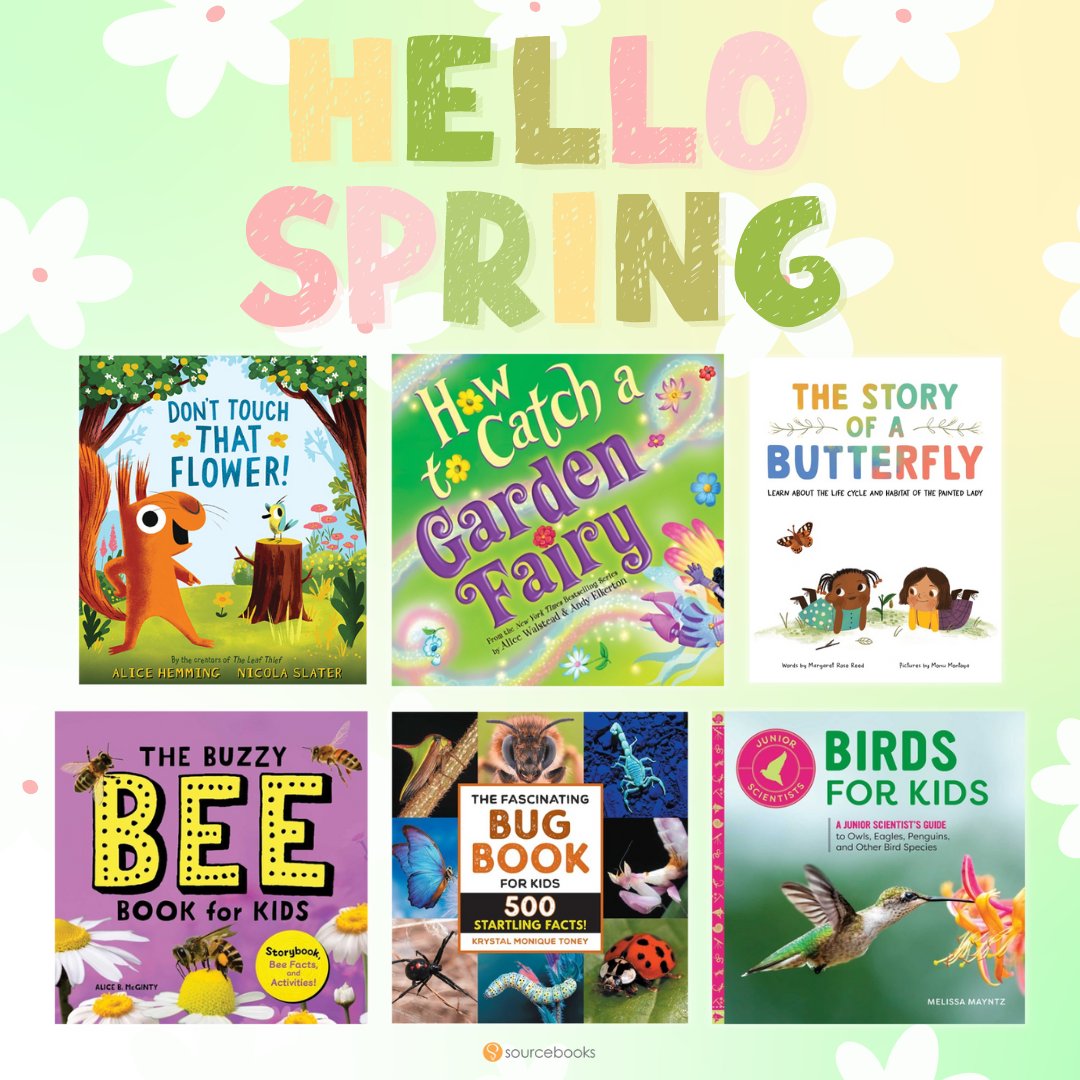 SBKSLibrary's tweet image. It&apos;s officially spring! ☀️ Time to refresh your collection with these amazing spring picture books. #FirstDayofSpring #SpringBooks