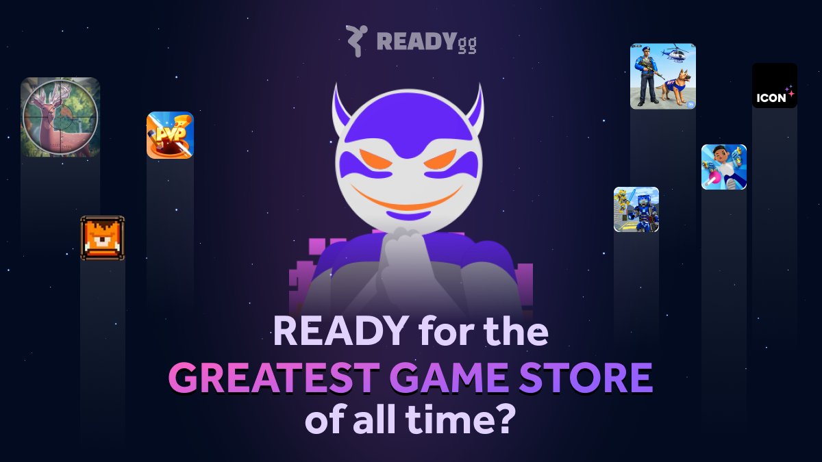 READYgg lets you launch web3 games on iOS, Android, PC, console, and web, but these platforms come with limitations as well, plus their terms and conditions can change in an instant. That’s why we’re building the ultimate platform for game discovery. Stay tuned for details💫